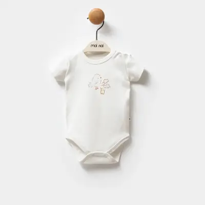 Moi Noi Bebek Tulum Takımı 3Lü Sonbahar Unisex - 8