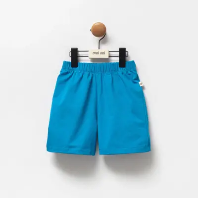 Moi Noi Çocuk Şortu Petrol