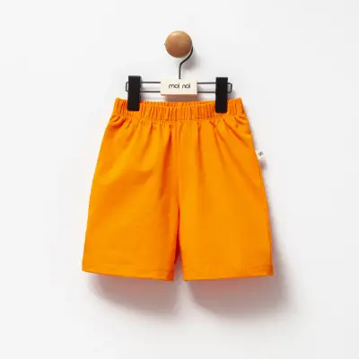 Moi Noi Çocuk Şortu Turuncu - 4