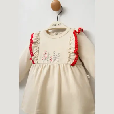 Moi Noi Elbise Kokina Bej (1)