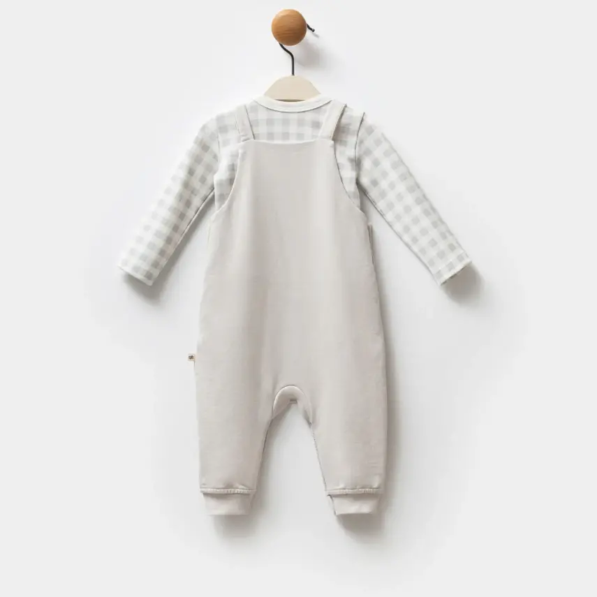 Moi Noi Erkek Bebek Salopet Ekose - 2