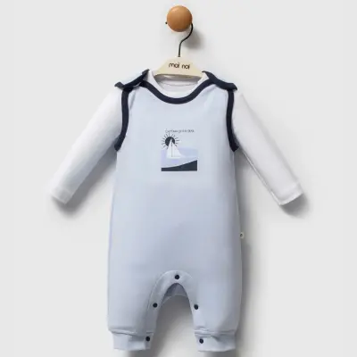 Moi Noi Erkek Salopet Captain Mavi - 4