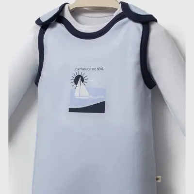 Moi Noi Erkek Salopet Captain Mavi (1)