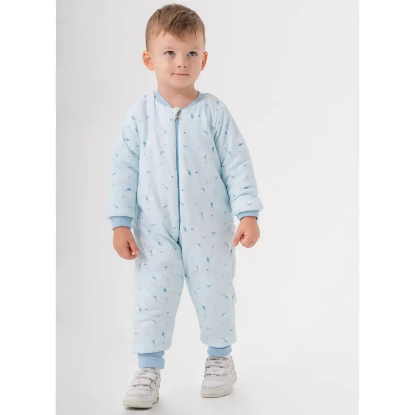 Moi Noi Fermuarlı Uzun Kollu Kışlık Bebek Çocuk Uyku Tulumu Aydede 2,5 Tog - 4