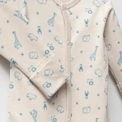 Moi Noi Hastane Çıkışı 10Lu Erkek Bebek Safari Ekru - 3