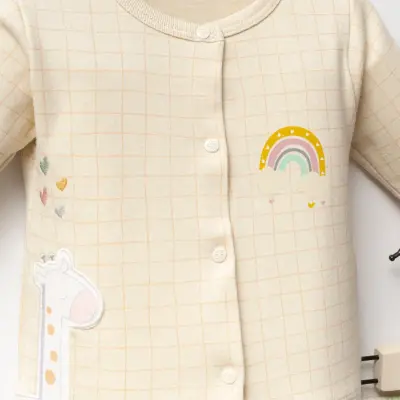 Moi Noi Hastane Çıkışı 10Lu Kız Bebek Safari Ekru - 3