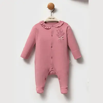Moi Noi Kız Bebek Hastane Çıkışı 10lu Flowers Mürdüm - 3
