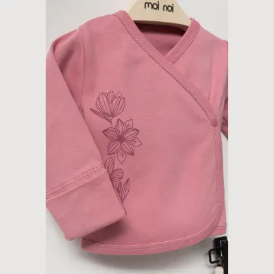 Moi Noi Kız Bebek Hastane Çıkışı 10lu Flowers Mürdüm - 4