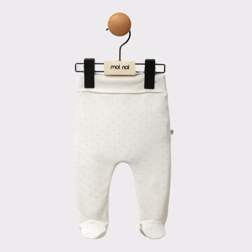 Moi Noi Kız Bebek Patikli Pantolon 2li Gold - 2