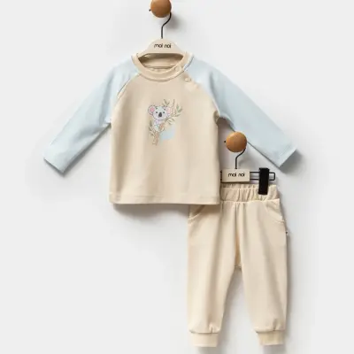Moi Noi Organik 2Li Bebek Takım Koala Unisex - 1