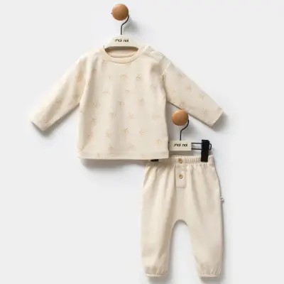 Moi Noi Organik 2Li Kız Bebek Takım Koala - 1