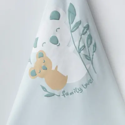 Moi Noi Organik Bebek Battaniye Koala Unisex - 2