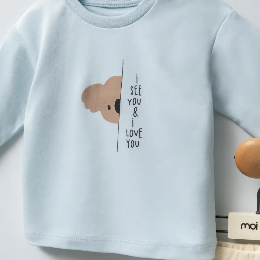 Moi Noi Organik Erkek Bebek 2Li Takım Koala - 2