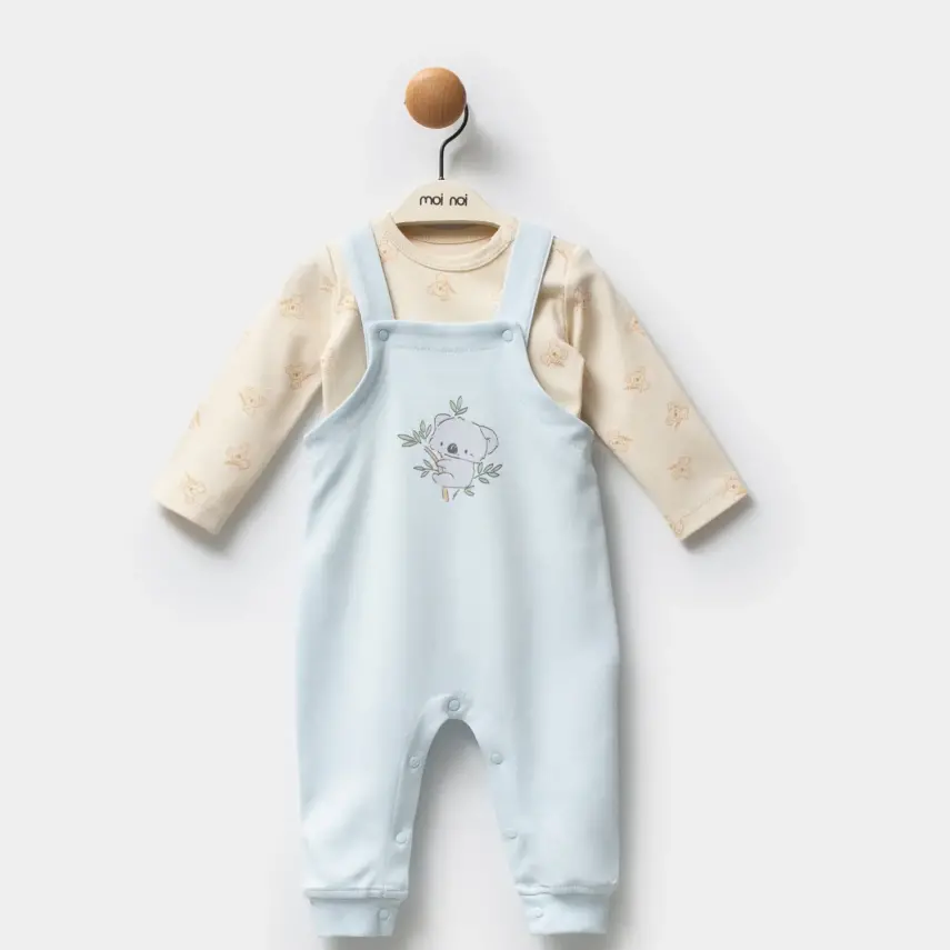 Moi Noi Organik Erkek Bebek Salopet Koala - 3