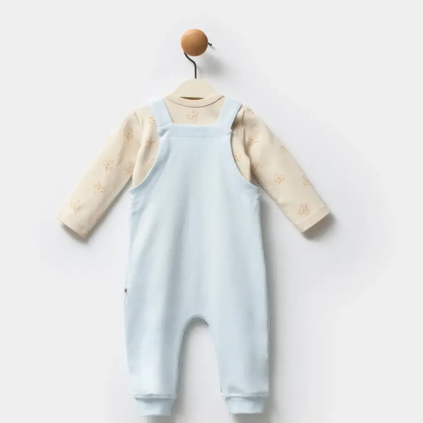 Moi Noi Organik Erkek Bebek Salopet Koala - 5