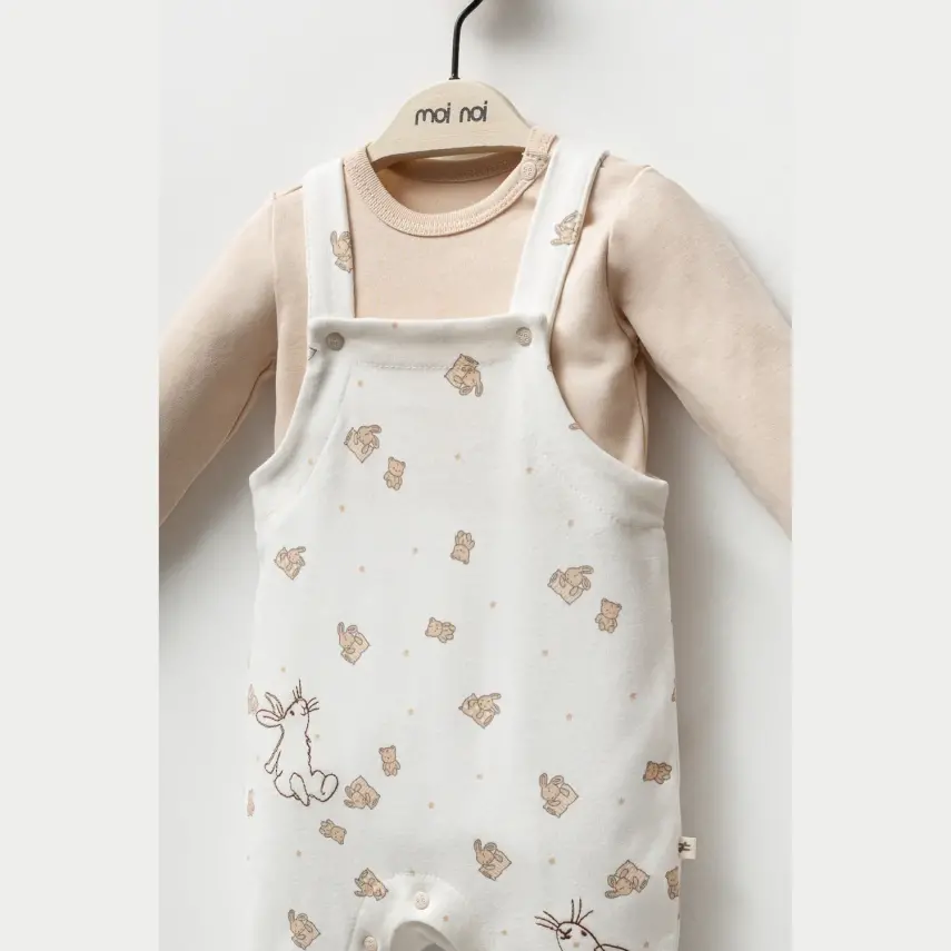 Moi Noi Salopet Tavşan Ekru - 2