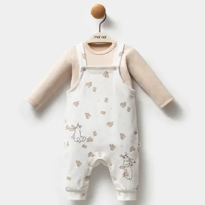 Moi Noi Salopet Tavşan Ekru