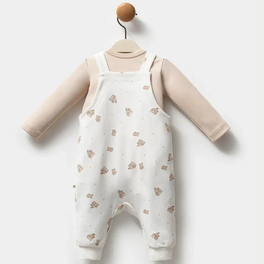 Moi Noi Salopet Tavşan Ekru - 3