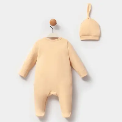 Moi Noi Şapkalı Bebek Tulum Balon Unisex - 3