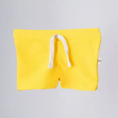 Moi Noi Şort Mayo Çizgili Sarı