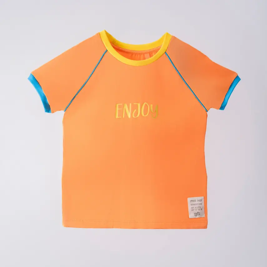 Moi Noi T-Shirt Enjoy Turuncu - 1