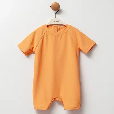 Moi Noi Tulum Kız Çocuk Mayo Şortlu Somon - 4