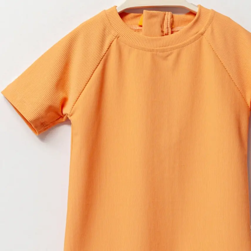 Moi Noi Tulum Kız Çocuk Mayo Şortlu Somon - 2