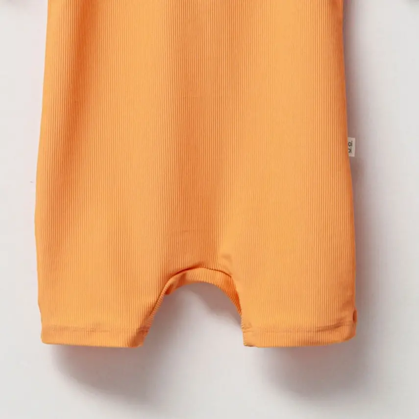 Moi Noi Tulum Kız Çocuk Mayo Şortlu Somon - 6