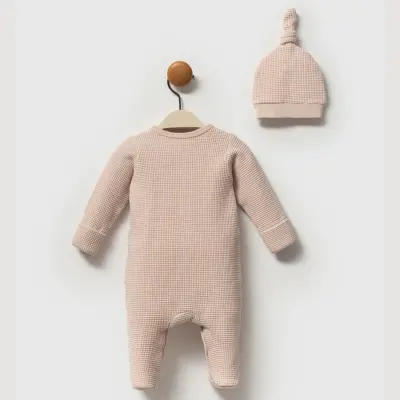 Moi Noi Tulum Waffle Bej - 2