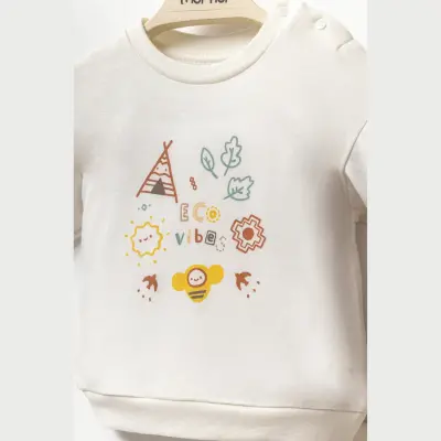 Moi Noi Unisex Bebek Organik 2li Takım - 6