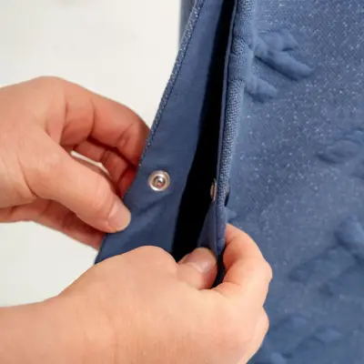 Moi Noi Uyku Tulumu Çıtçıtlı Mavi Alacalı 1,5 Tog - 7