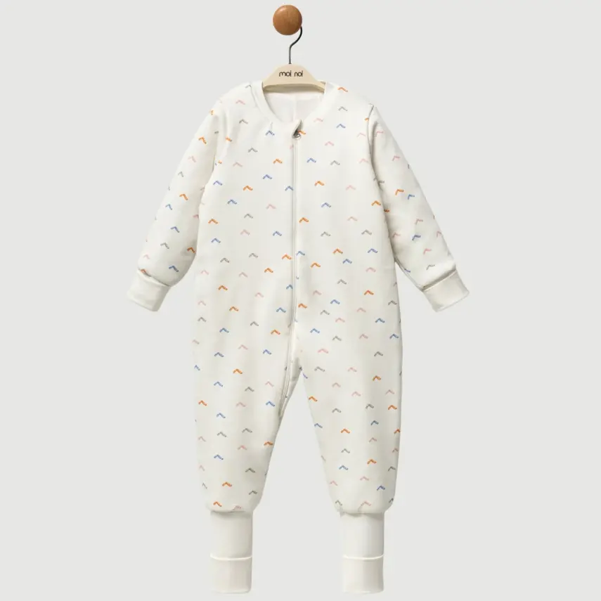 Moi Noi Uyku Tulumu Çoraplı 2,5 Tog Açık Zigzag Desenli - 6