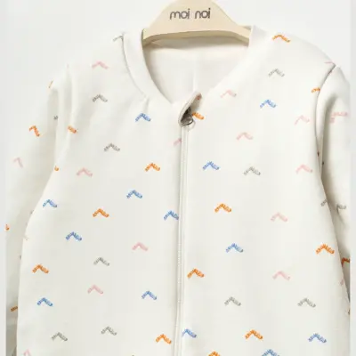 Moi Noi Uyku Tulumu Çoraplı 2,5 Tog Açık Zigzag Desenli - 13