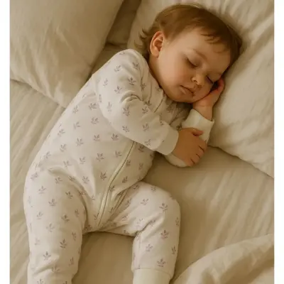 Moi Noi Uyku Tulumu Çoraplı 2,5 Tog Kelebek Desenli - 23