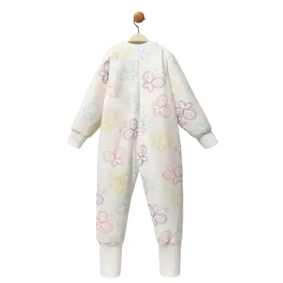 Moi Noi Uyku Tulumu Çoraplı 2,5 Tog Renkli Kelebek Desenli - 6