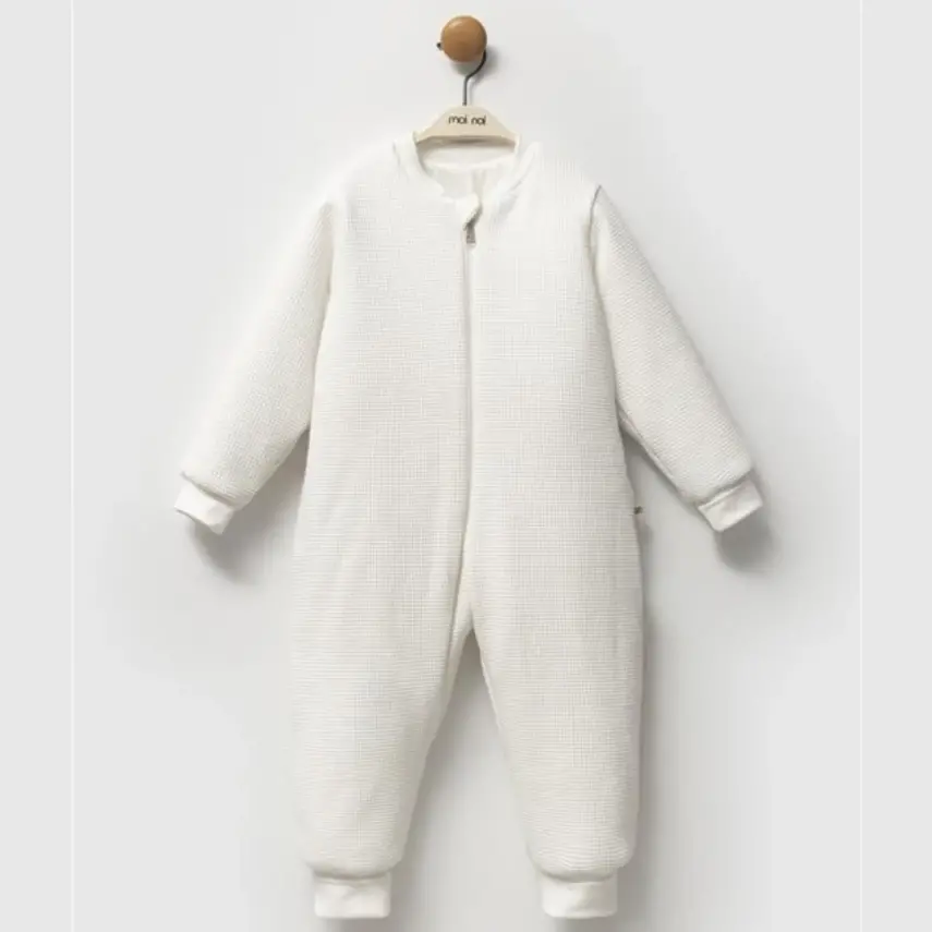 Moi Noi Uyku Tulumu Çoraplı 2,5 Tog Waffle Ekru - 9