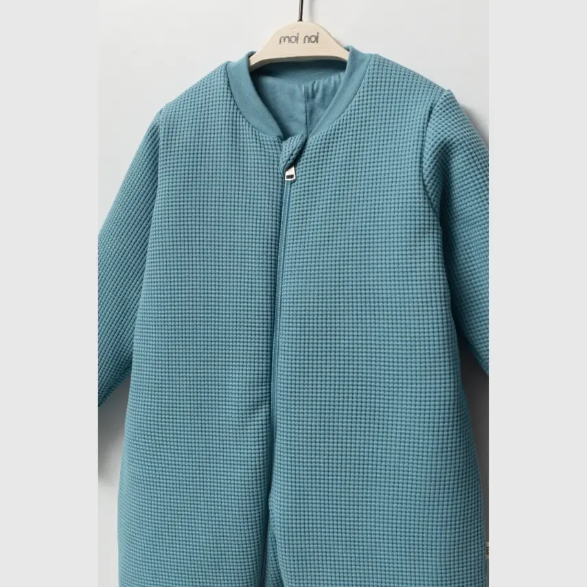 Moi Noi Uyku Tulumu Çoraplı 2,5 Tog Waffle Petrol - 2