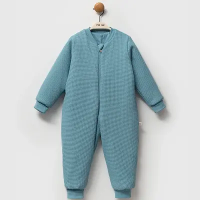 Moi Noi Uyku Tulumu Çoraplı 2,5 Tog Waffle Petrol