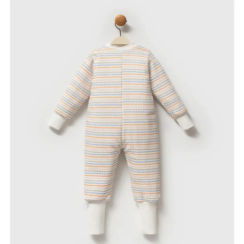 Moi Noi Uyku Tulumu Çoraplı 2,5 Tog Zigzag Desenli - 6