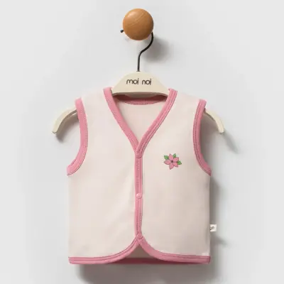 Moi Noi Yelek 2li Flowers Mürdüm - 5