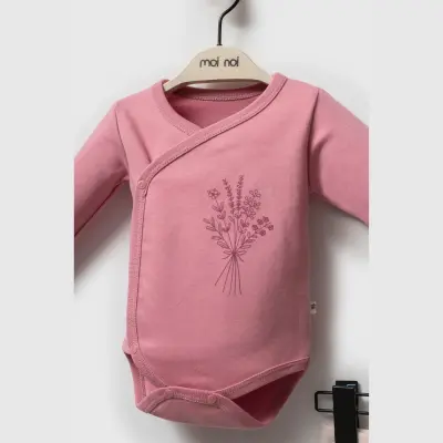 Moi Noi Zıbın Takımı 2li Flowers Mürdüm Canlı Dokunuş - 3