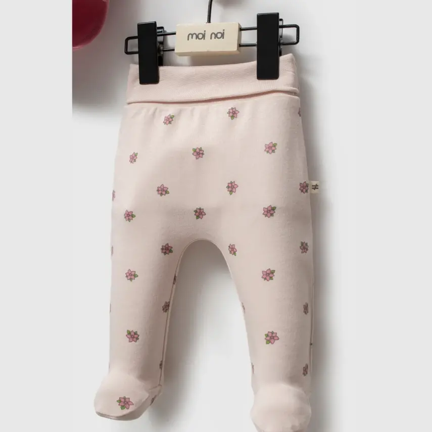 Moi Noi Zıbın Takımı 2li Flowers Mürdüm Canlı Dokunuş - 4