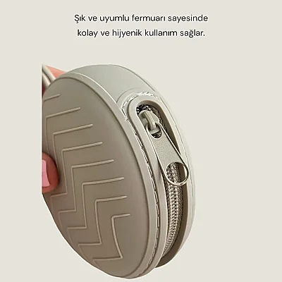 Moisy Emzik Saklama Kutusu Bej - 5