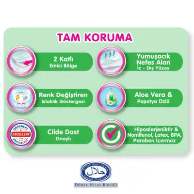 Molfix Bebek Bezi 3D 4 Beden Maxi 7-14 Kg 100lü Ultra Fırsat Paketi - 7