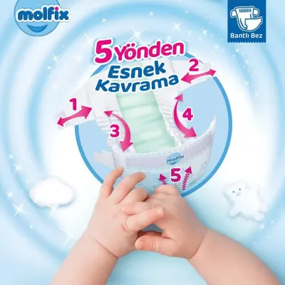 Molfix Bebek Bezi 3D 4 Beden Maxi 7-14 Kg Ultra Fırsat Paketi 300lü - 3
