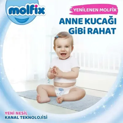 Molfix Bebek Bezi 5 Beden Junior 11-18 Kg 100lü Mega Paket - 4
