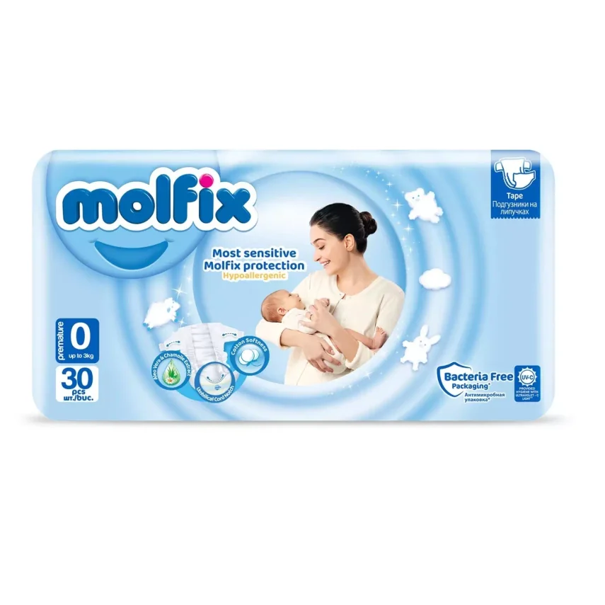Molfix Bebek Bezi Prematüre 0-3 Kg 30lu - 2