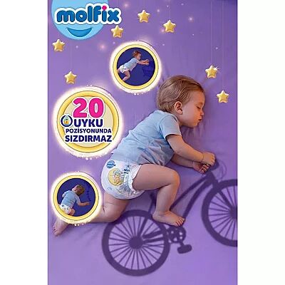 Molfix Bebek Bezi Tatlı Rüyalar 3 Beden 82 Adet - 6