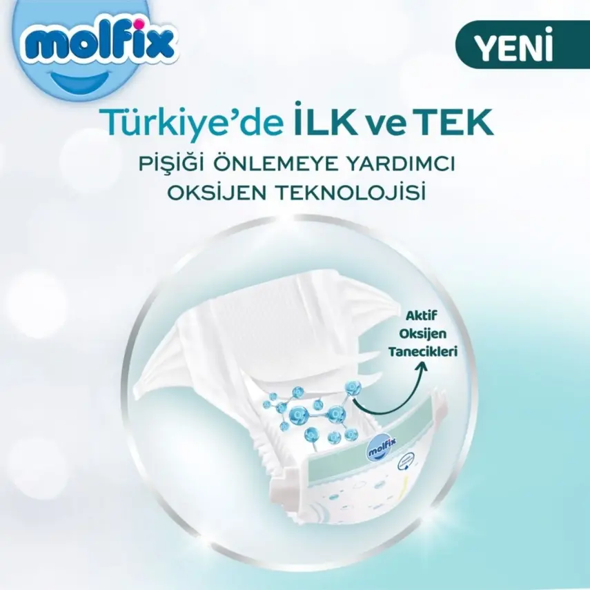 Molfix Premium Bebek Bezi 1 Beden Yenidoğan 72li Fırsat Paketi - 5