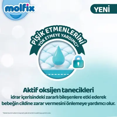 Molfix Premium Bebek Bezi 6 Beden XLarge 54lü Ultra Fırsat Paketi - 9